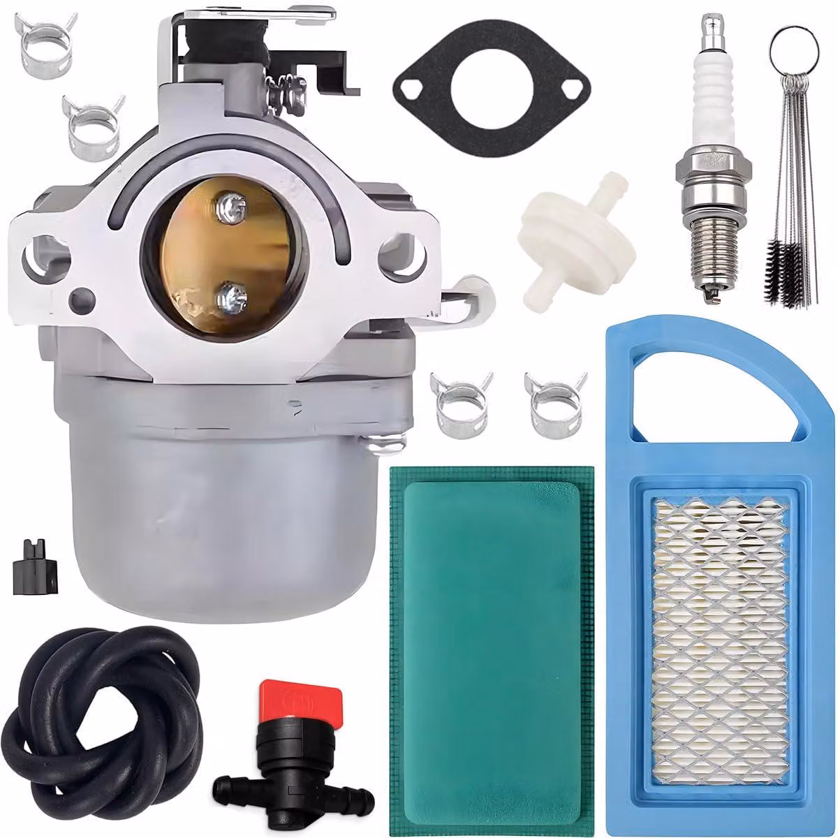 Carburatore 590399 per motori Briggs & Stratton, modelli 21A902 e 21A907