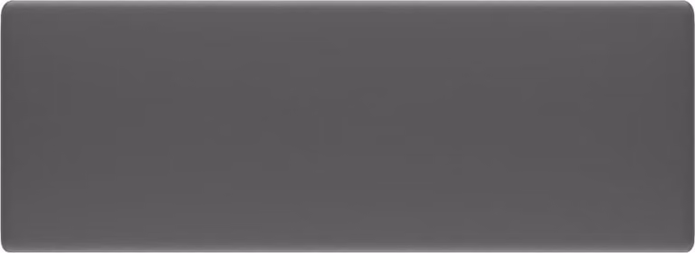 Lavabo con Troppopieno Quadrato Grigio Opaco 41x41 cm Vetroceramica