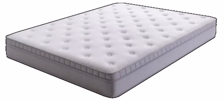 Materassi, imbottitura in schiuma comfort, molle insacchettate a 7 zone, dimensioni 140x200 cm