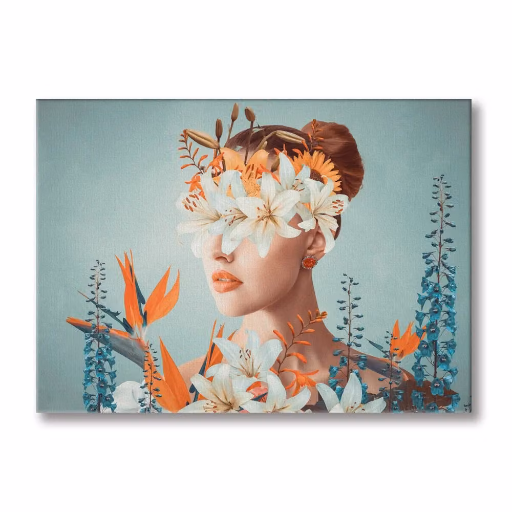 Quadro Canvas Contemporaneo Spring Coming Signorbit Multicolore L: 140 cm, H: 100 cm – 2