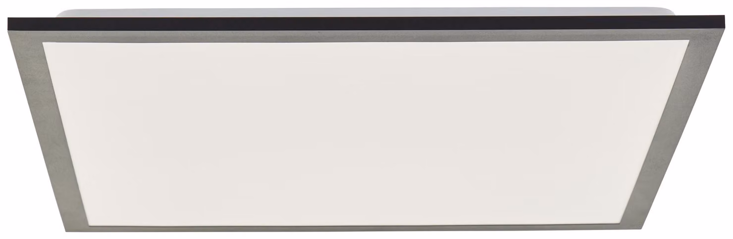 Pannello LED Brilliant Briston LED per montaggio a soffitto, 45x45 cm, 2800 lm, 4000 K, alluminio, nero