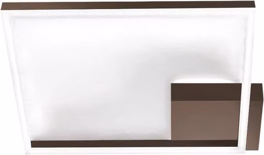 Plafoniera BARD a led moderna 39W corten 3394-61-361 Fabas Luce