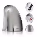 Bremmer Aero Blade asciugamani elettrico da parete, 1000W, finitura cromata, senza contatto