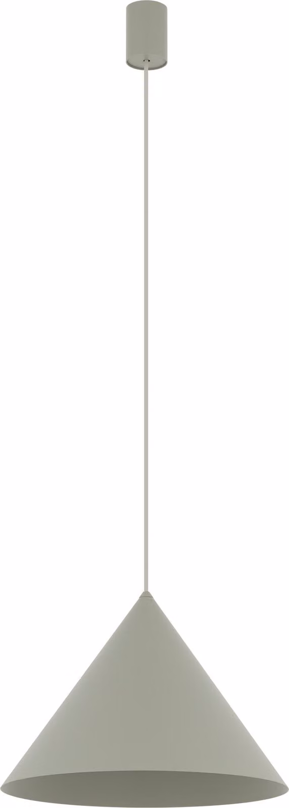 Elegante lampada a sospensione Nowodvorski Zenith verde salvia