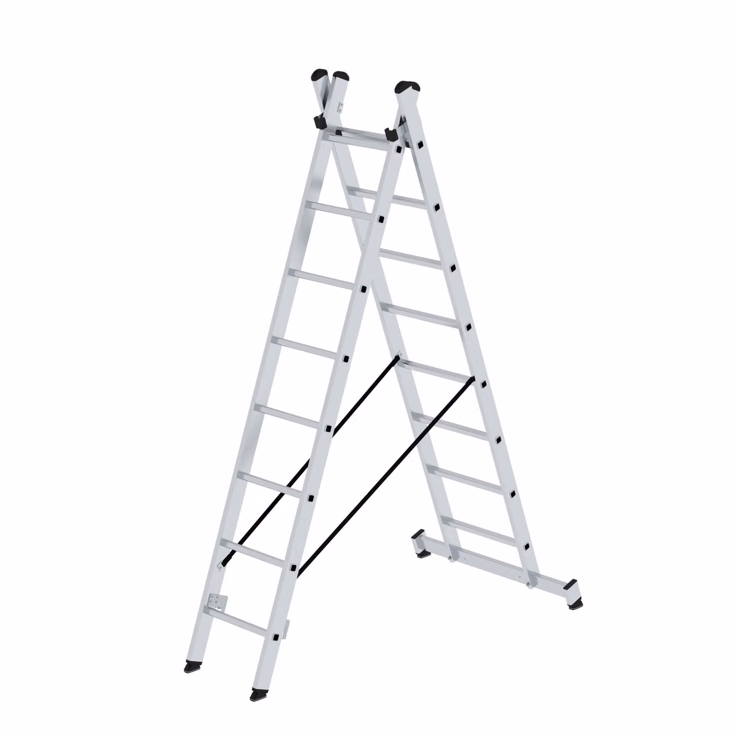 Scala multiuso a 2 pioli con pioli nivello® traverse 2x8