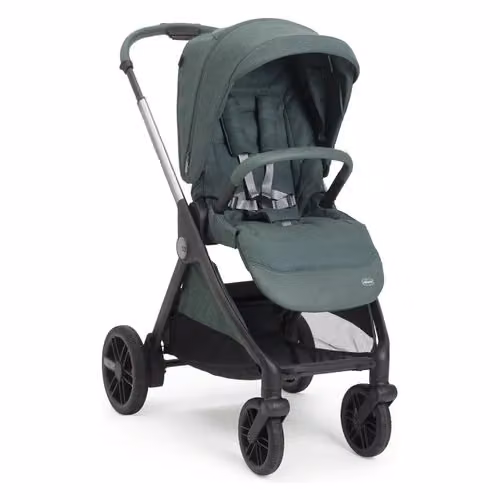 Passeggino Bellagio 2 Fir Tree di Artsana, colore verde – 2