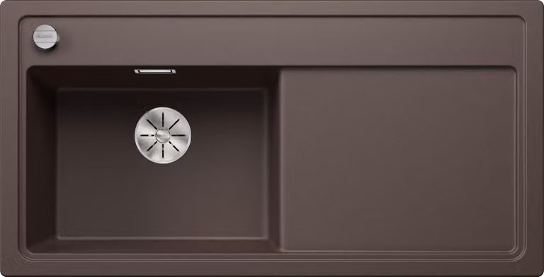 Blanco ZENAR XL 6 S lavello 1000 x 510 mm cafe 524011 Vasca sinistra