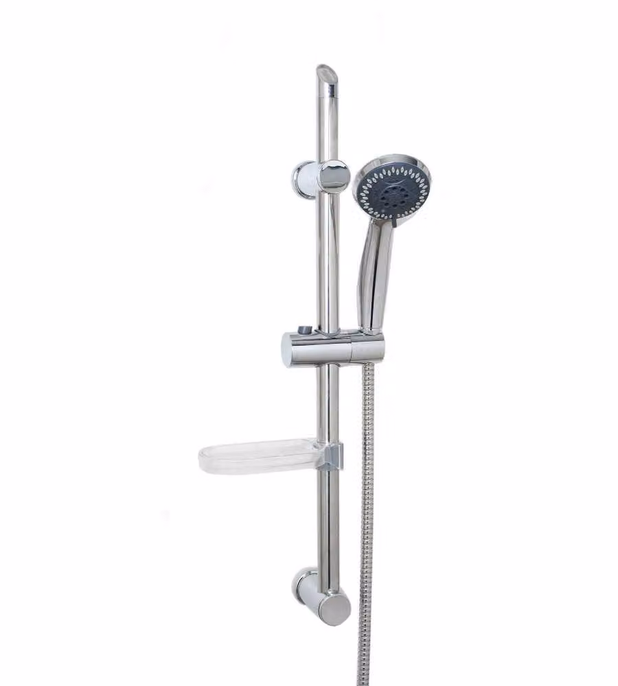 Idrobric Sistema Saliscendi Tango - Cromato - Asta Doccia 60 cm