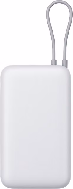 Xiaomi Power Bank con cavo integrato da 20000mAh Grigio Chiaro