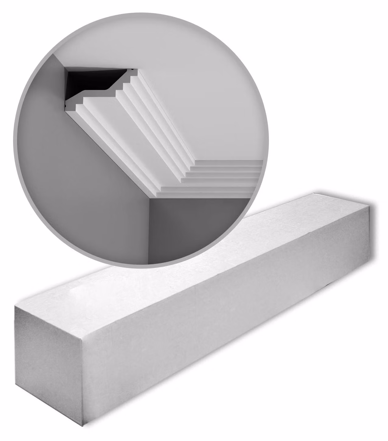 Cornici Orac Decor LUXXUS C400-box 1 cartone con 14 strisce decorative 28 m