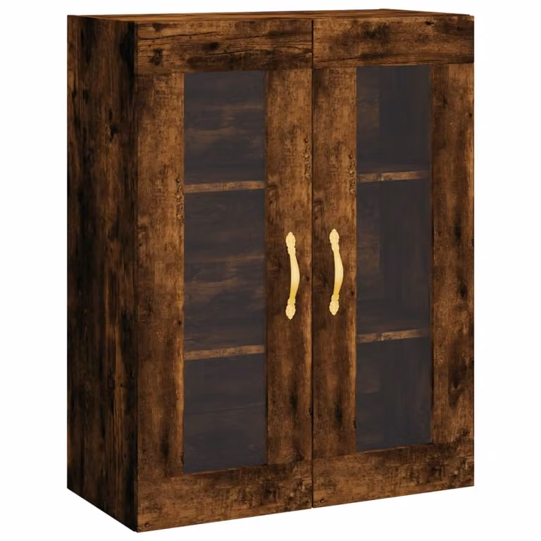 Mobile a Parete Rovere Fumo 69,5x34x90 cm