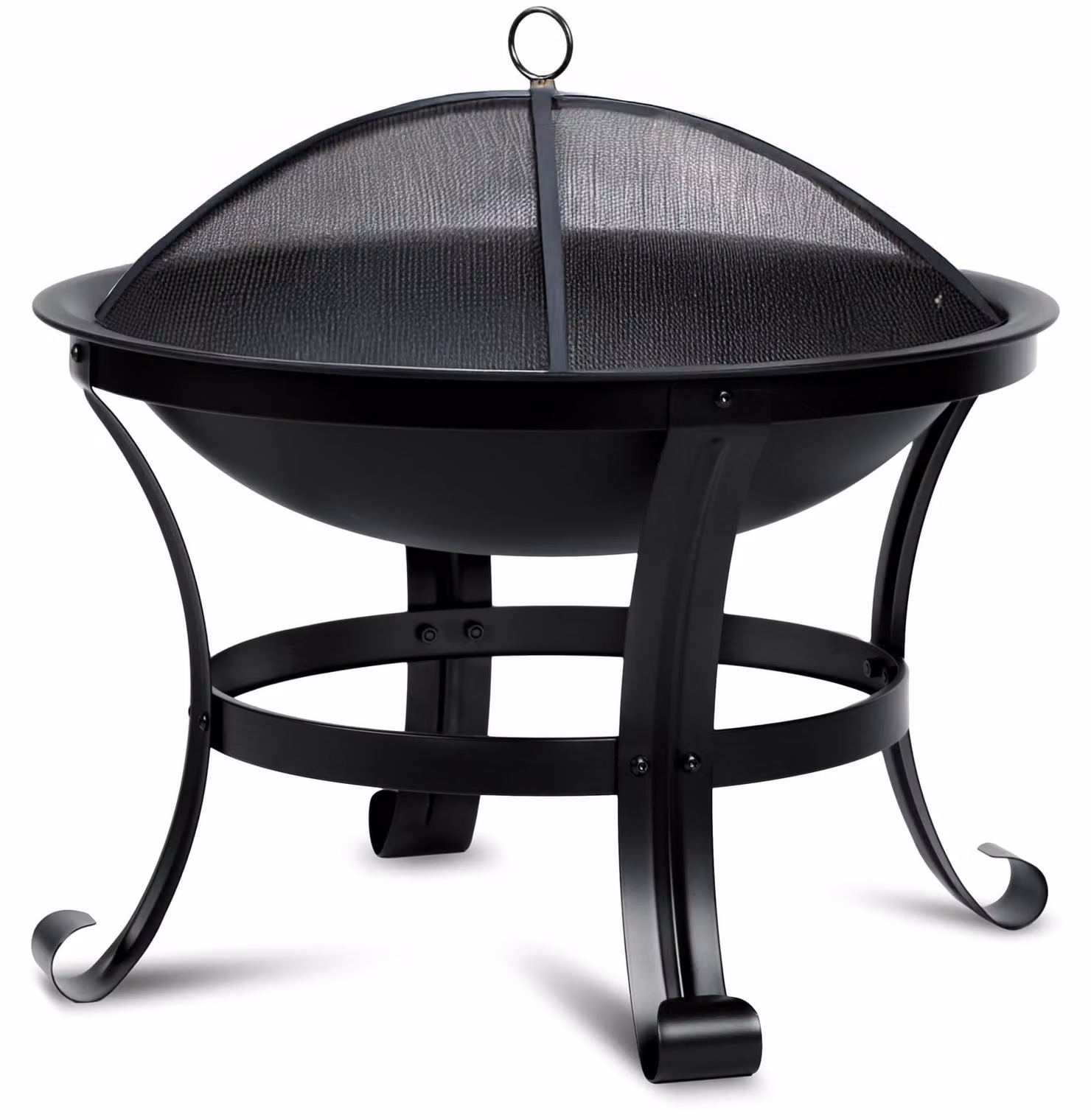 Focolare da esterno da 60 cm - Camino, acciaio, nero