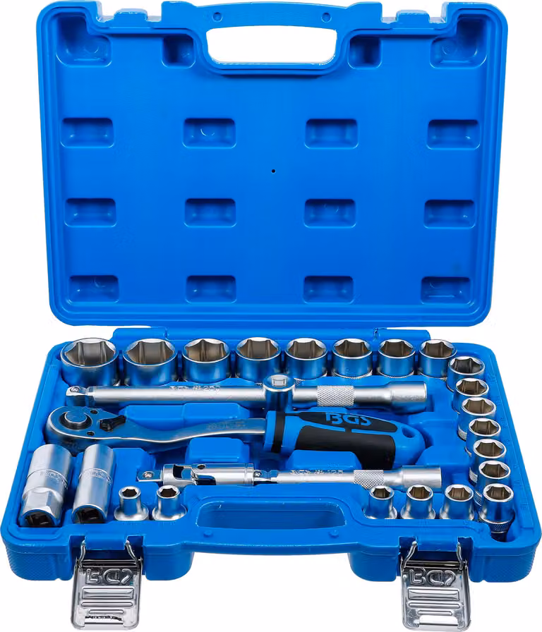 Set di chiavi a bussola BGS da 12,5 mm (1/2") pollici 27 pezzi - 2216