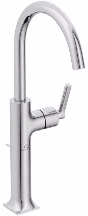Miscelatore monocomando per lavabo JOY NEO w elong. Quindi con scarico a scomparsa cromo con scarico a scomparsa cromo