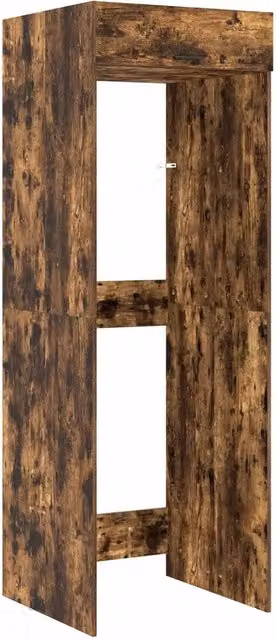 Mobiletto per lavatrice Rovere fum¨¦ 67,5 x 68 x 200 cm CFW9150855