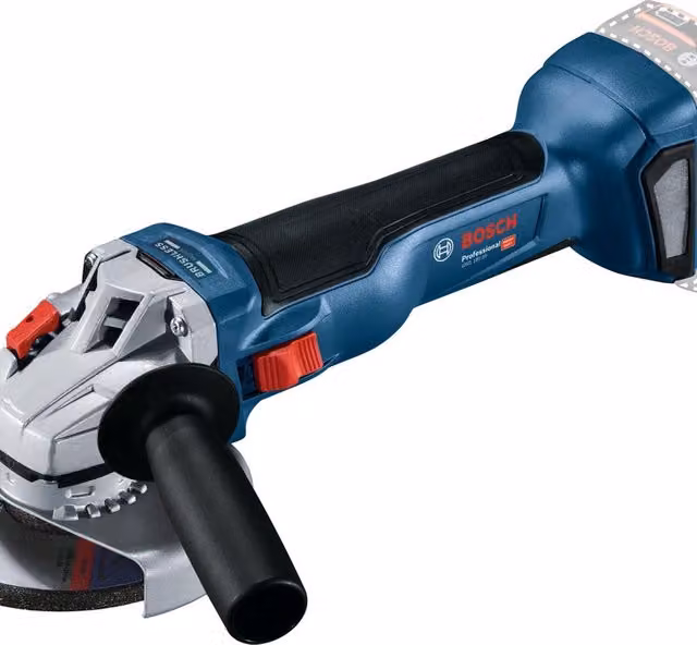 Smerigliatrice angolare a batteria Bosch Professional GWS 18V blu, Ø 115 mm, 9000 giri/min, senza batteria