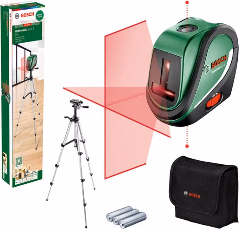 Laser a linee incrociate UniversalLevel 2 Set