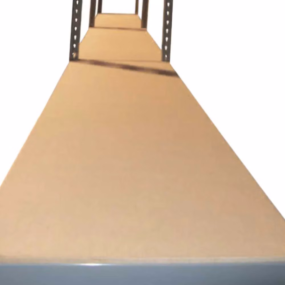 Scaffale in acciaio Monster Shop grigio L: 120 cm, P: 50 cm, H: 180 cm – 2