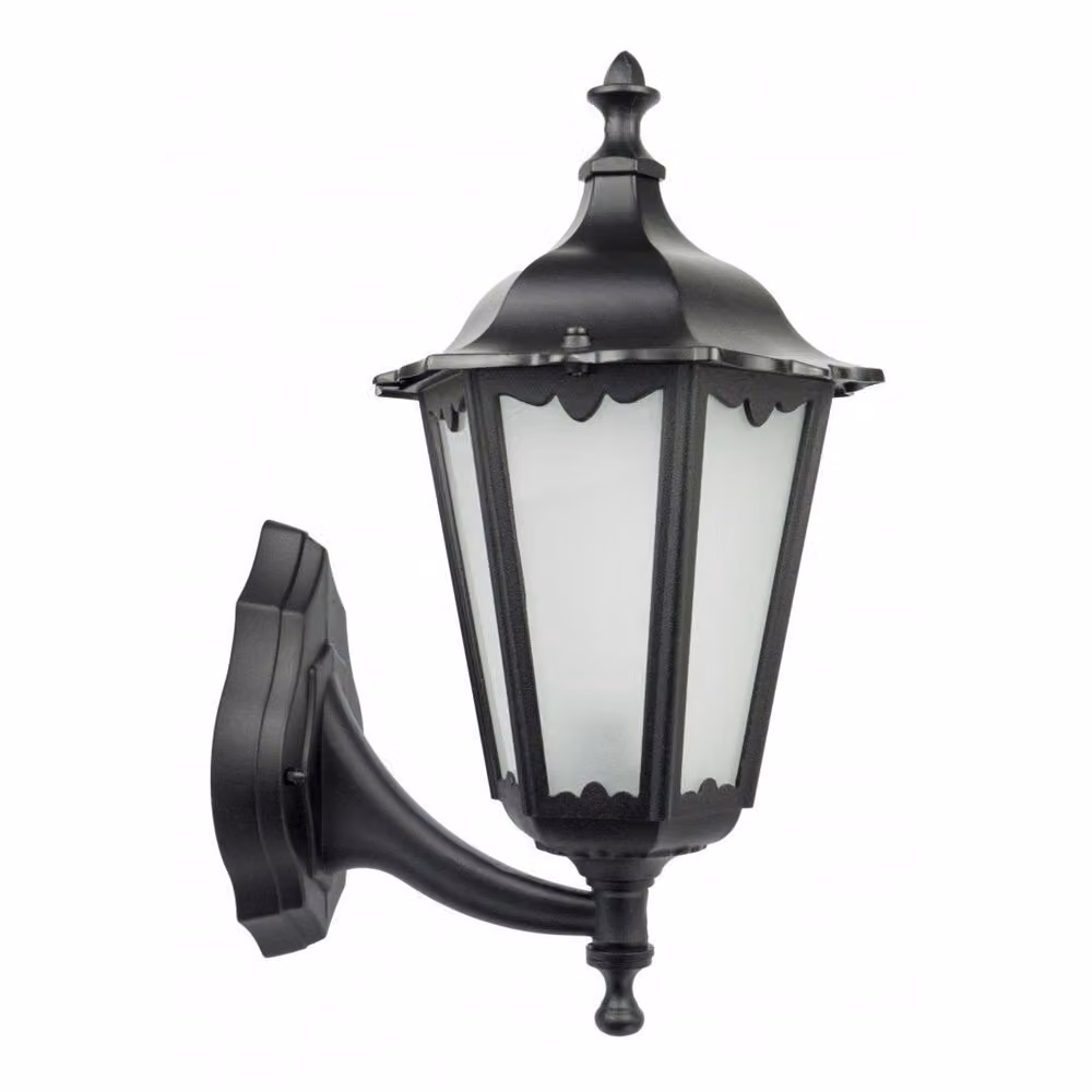 Lampada da parete per esterni 1xE27 nero IP43 SU-MA Retro K 3012/1/D g
