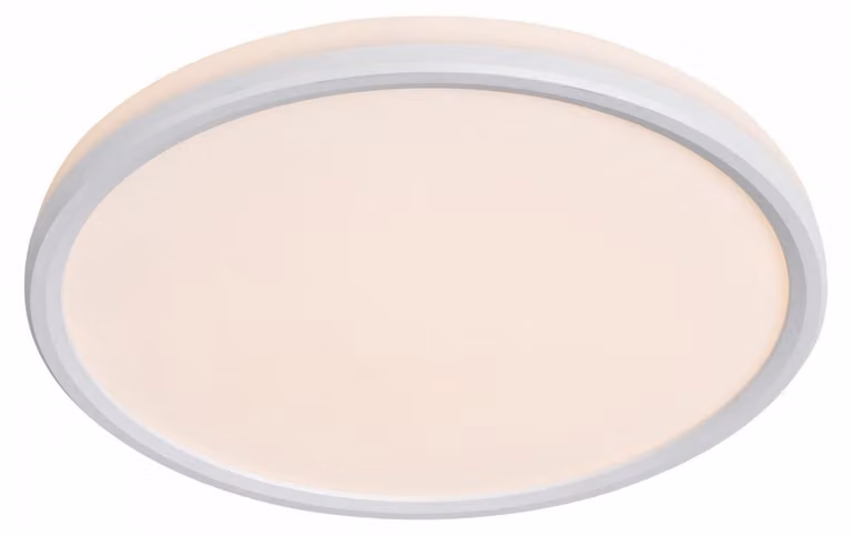 NORDLUX Liva smart LED plafoniera IP54, variante: Ø 360 x 32 mm, LED, 21 W, 2100 lm, bianco