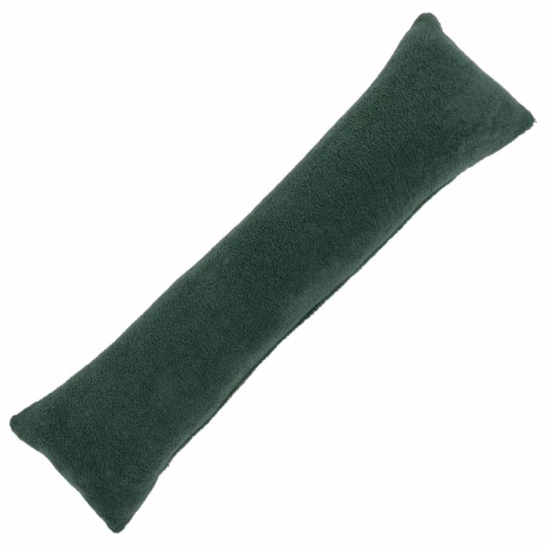 Federa vidaXL HEERLEN Verde Scuro in tessuto Bouclé, L: 145 cm, P: 40 cm