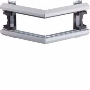 Angolo esterno in acciaio Hager BKIS 12,5x130 OT 80 bianco BKIS121303E9016
