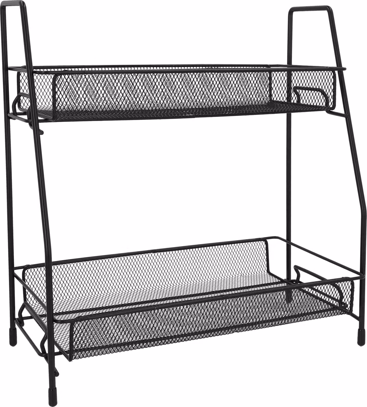 QUVIO Cestino per erbe aromatiche in acciaio - Cestino per erbe aromatiche verticale - Cestino per erbe aromatiche nero - Scaffale di stoccaggio - Scaffale di stoccaggio largo da 25 a 50 cm - Scaffale di stoccaggio nero - Scaffale da cucina - Scaffale da
