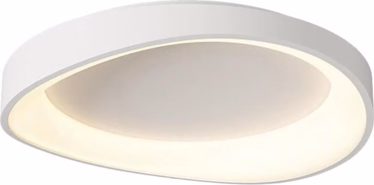 Circulo - plafond moderno a LED 42cm bianco