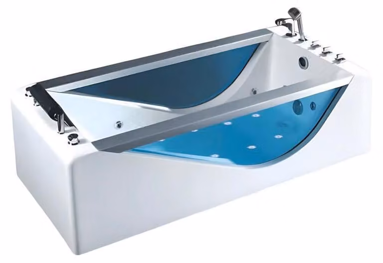 Massagebadewanne Whirlpool Badewanne Blubberbad Spa-Bad Whirlwanne 190x90 cm