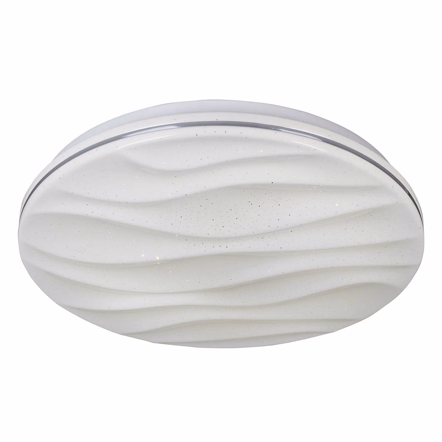 Näve Plafoniera smart Austin, dimmerabile, Bianco / Opale, Soggiorno / Sala da pranzo, Plastica, Moderno