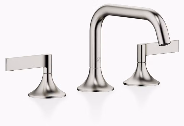 Dornbracht VAIA Mélangeur de lavabo à trois trous avec vidage, poignée à levier, saillie 165mm, 20705819-06, 20705819-06
