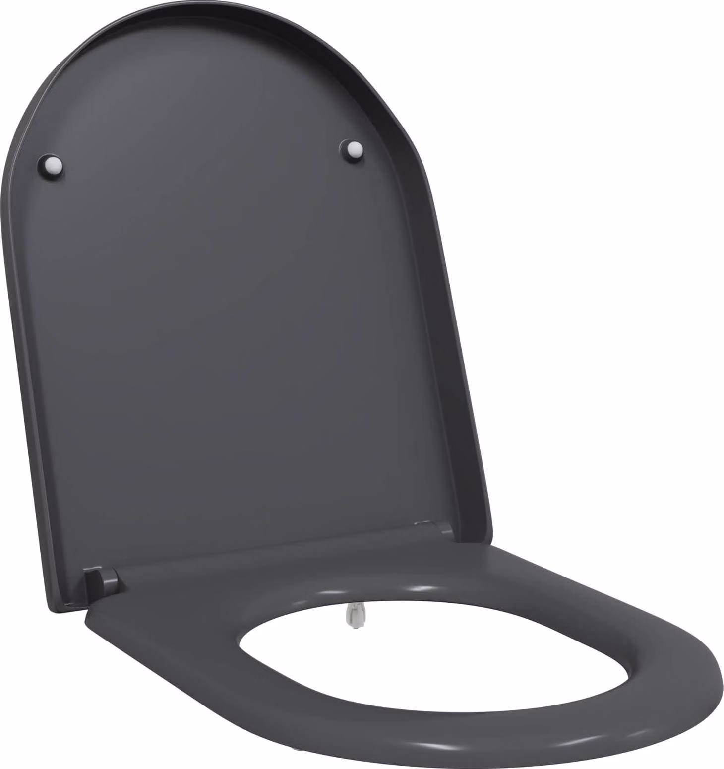 Sedile del WC Antracite 49 x 36 x 4 cm Duroplast
