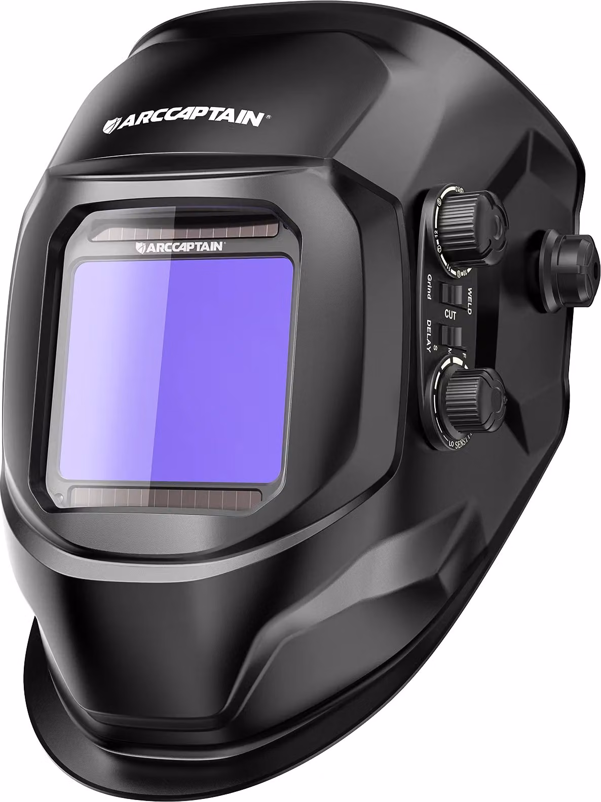 Casco per saldatura, autoscurante, vetro a colori, HSH-G999