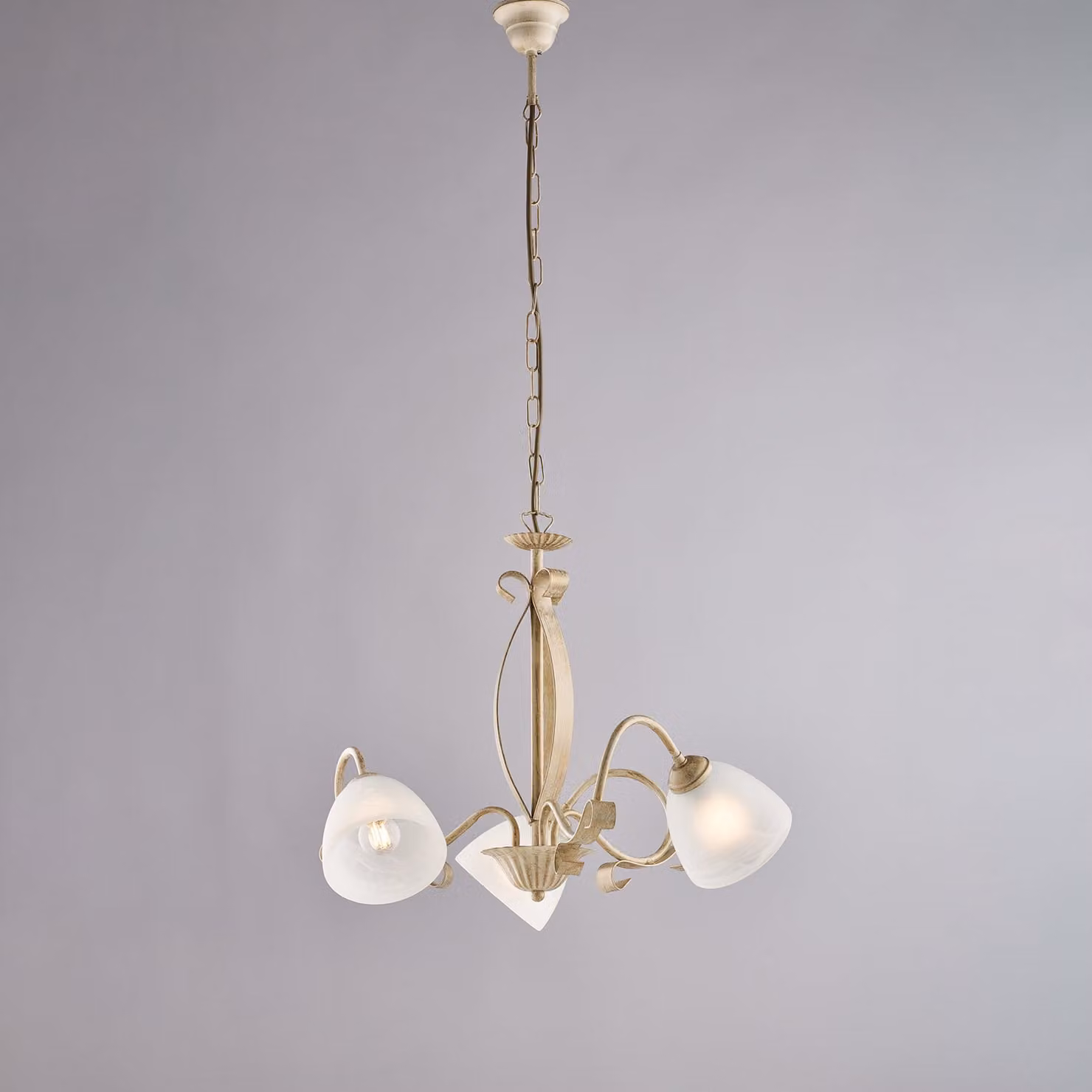 Atena Plafoniera in metallo e alluminio laccato bianco con led integrato CCT + telecomando . 100 X 34 BL287-PBC