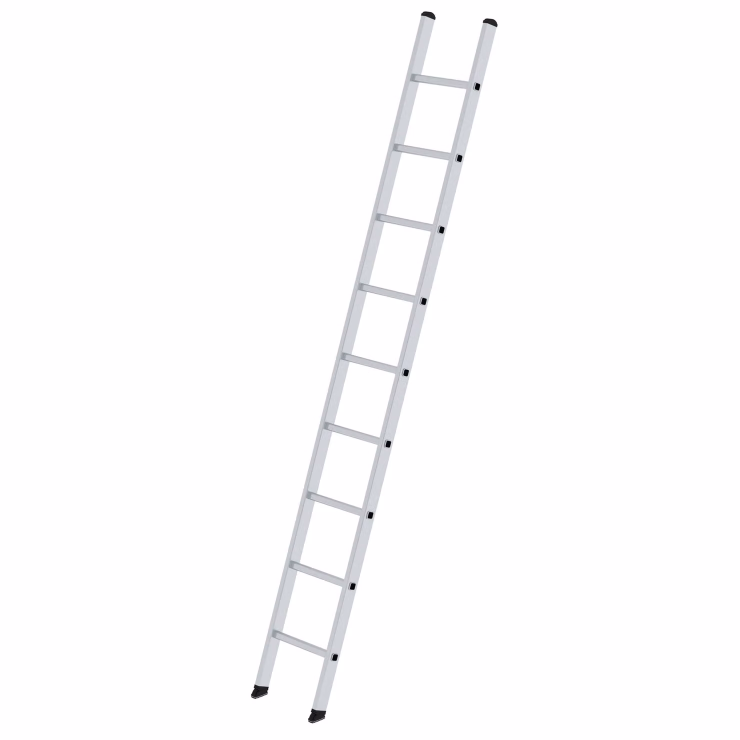 Scala singola a pioli larga 350 mm senza traversa 9 pioli
