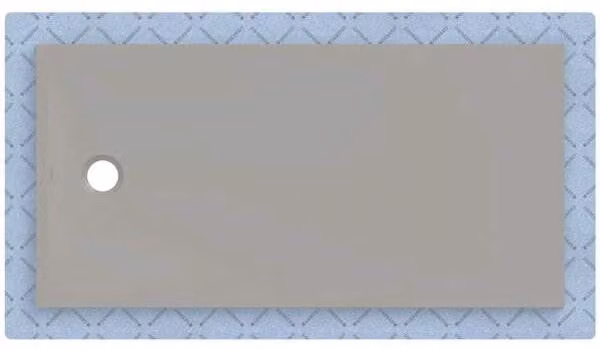 Geberit CleanFloor30 surface de douche, intégrée, avec voile d'étanchéité, 160x80cm, 551.009.29.1, 551.009.29.1