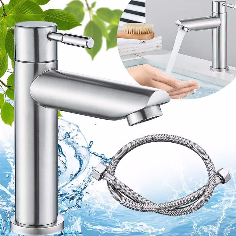 Rubinetto monocomando per lavabo