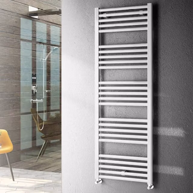 Radiatore Termoarredo Scaldasalviette COR Bianco L: 116 cm, P: 50 cm, Potenza: 515 Watt