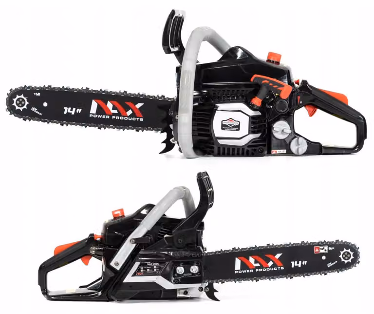Motosega a benzina NAX, cilindrata 37 cm³, lunghezza guida 35 cm, modello NAX200C