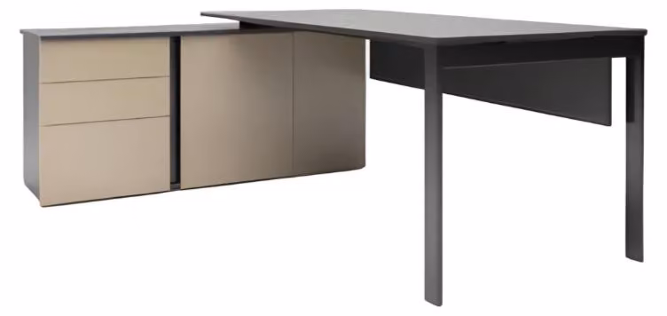 Scrivania Tavolo da ufficio Esclusivo Studio Cassetti Ufficio Moderno 161x147