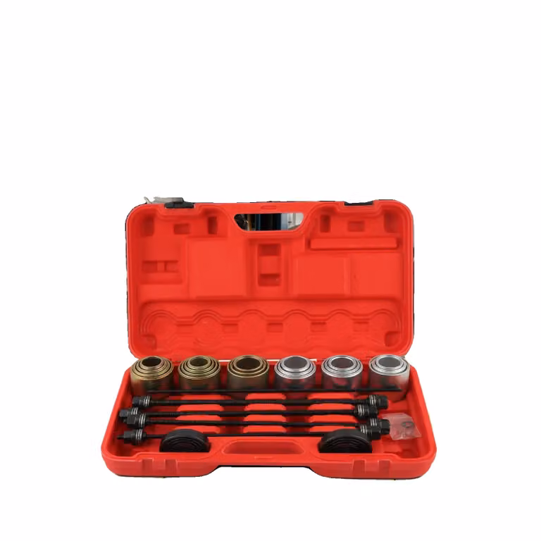 Set universale di estrattori e spingitori, kit di 26 pezzi per la rimozione di cuscinetti e boccole, realizzato in acciaio ad alta resistenza e durevole