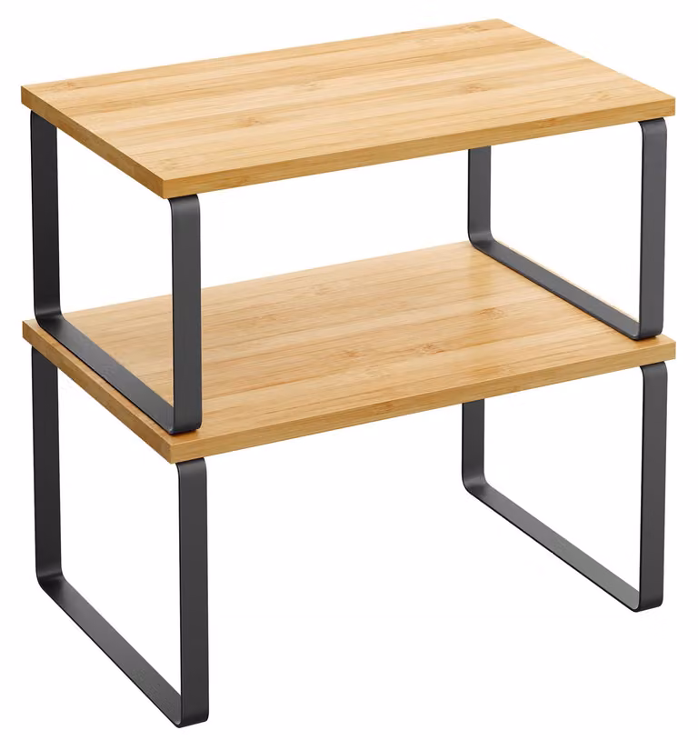 Mensole Cucina - Leobert - Rovere/Nero - 29,7 X 19,5 X 15,5 Cm