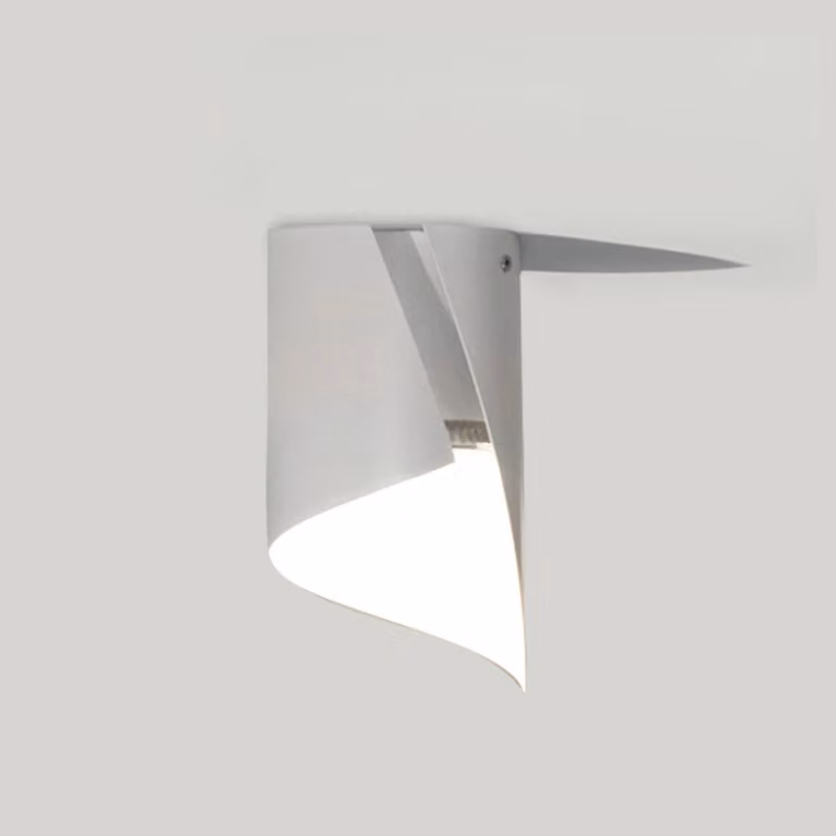 Knikerboker Plafoniera di design Hué, dimmerabile, Bianco / Opale, Soggiorno / Sala da pranzo, Metallo, Design, Plafoniera