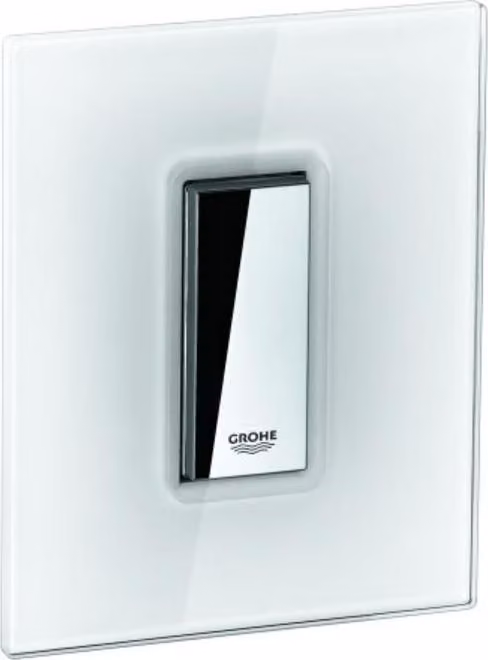 GROHE GROHE Abdeckplatte 42373 mit Drucktaste moon white
