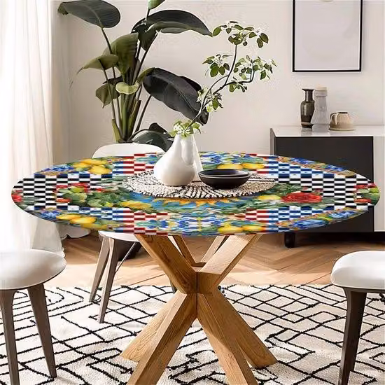 Copertura impermeabile per tavolino da giardino - 120 cm - Elastica - Impermeabile