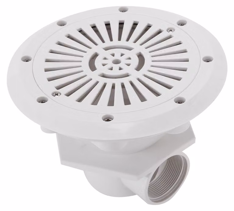 Pavimento per lo scarico principale della piscina, alta durabilità, lavabile, robusto, adatto per piscine con rivestimento in plastica, e per piscine termali