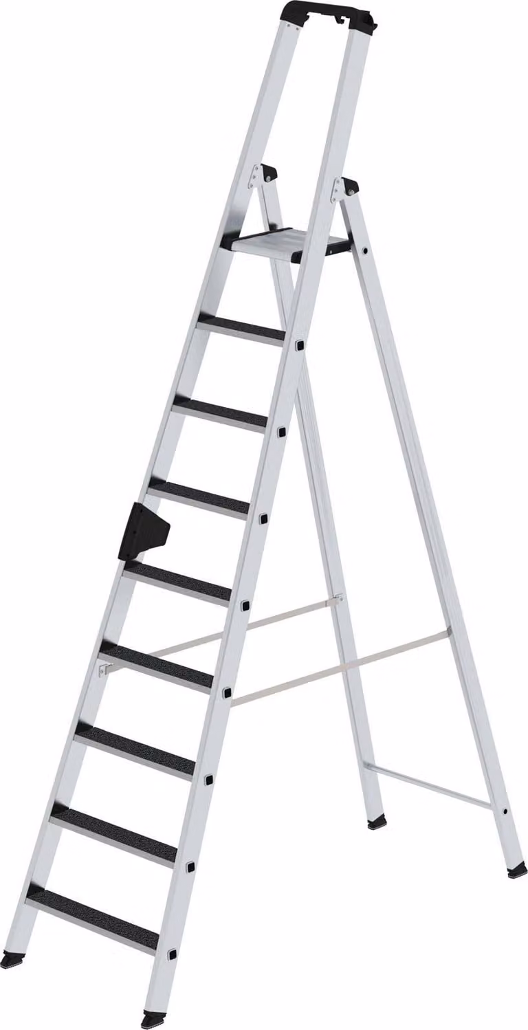Scaletta per accesso da un solo lato con gradino a clip R13 9 gradini