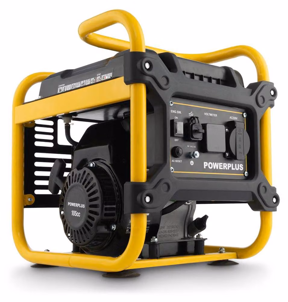 Generatore inverter da 1000W, tecnologia inverter AVR - Powerplus