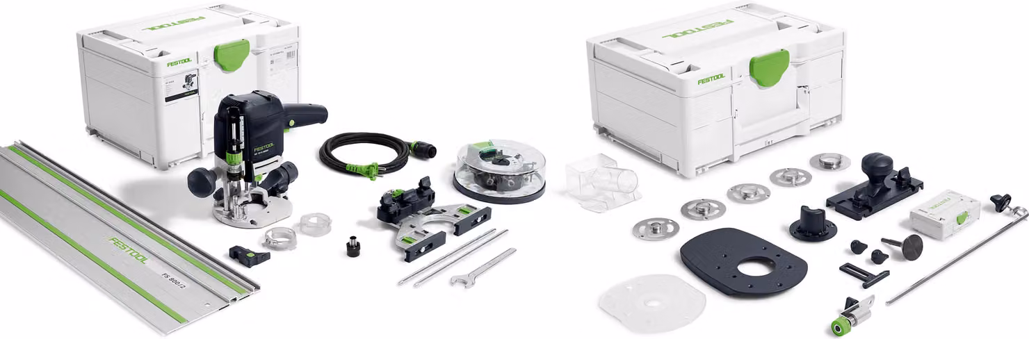 Festool Fresatrice verticale OF 1010 REBQ-FS - Set + valigetta | 578053