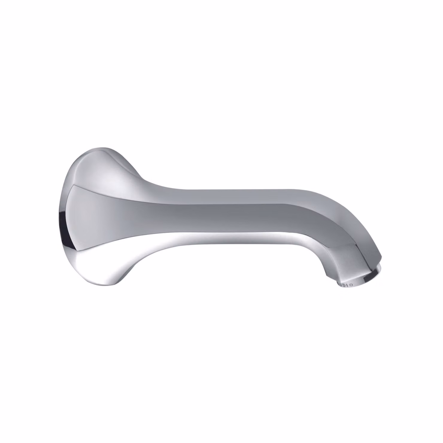 KLUDI 1926 Bec déverseur pour baignoire, montage mural, saillie 165mm, chrome, 5140705, 5140705